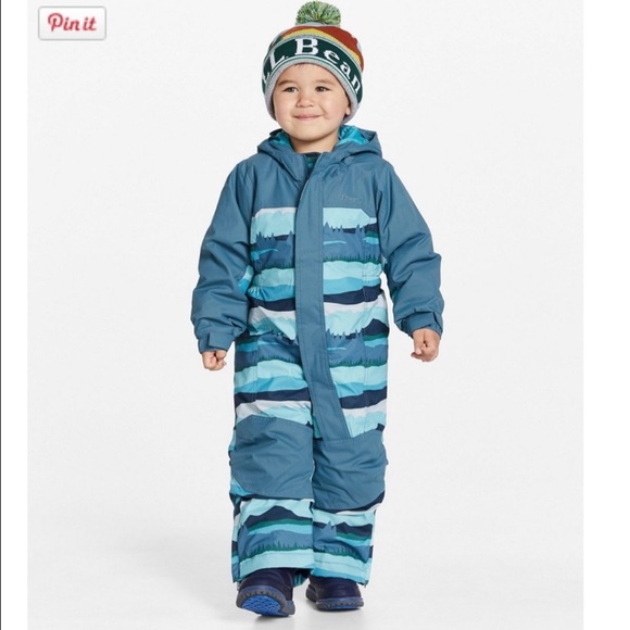 L.L. Bean Other - LL Bean Toddler l Cold Buster Snowsuit - Blue Mountain Print - Size 2T
